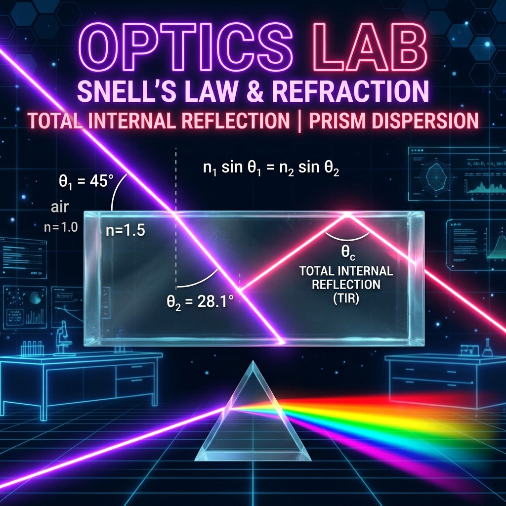Simulação Laboratório de Óptica
